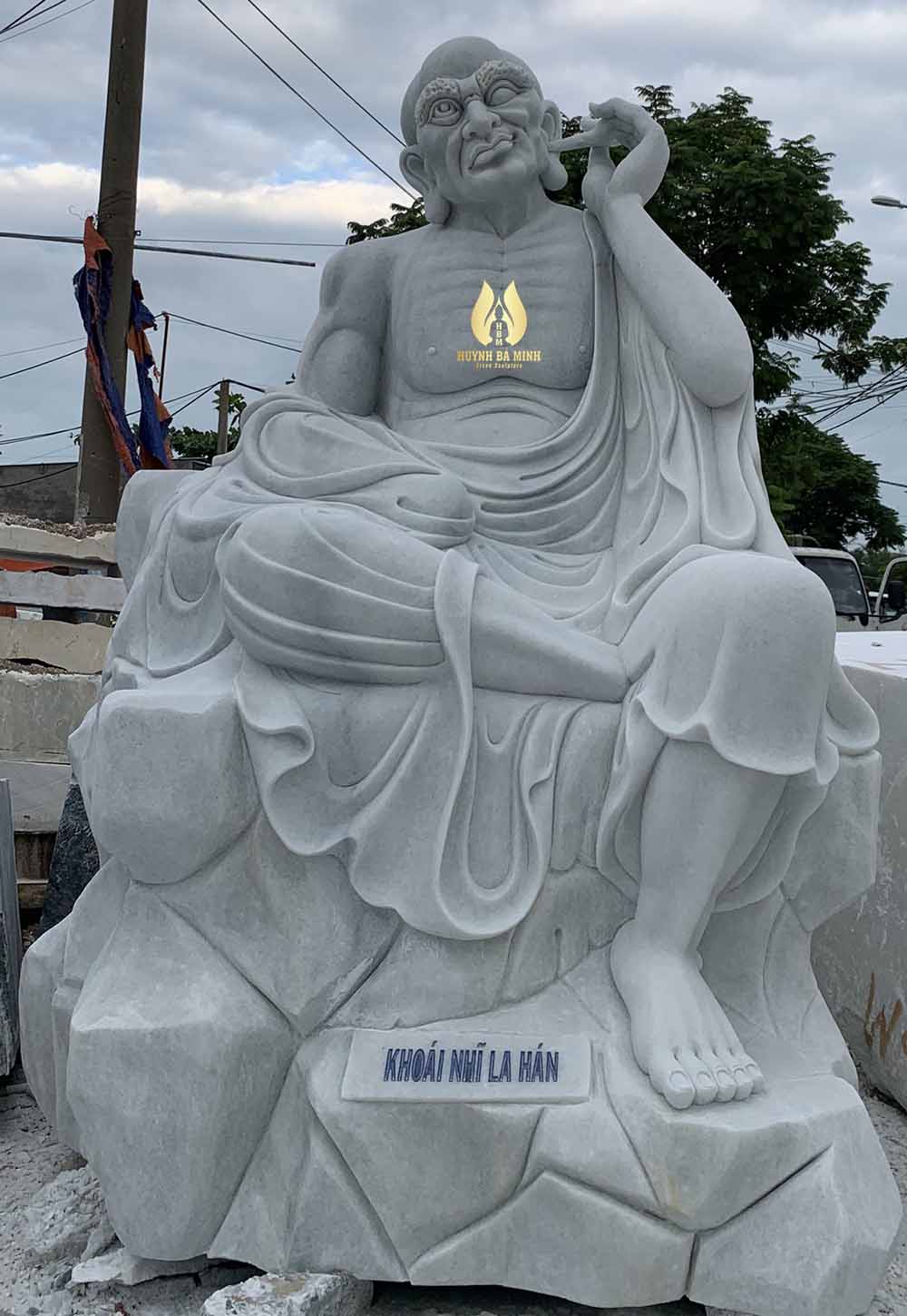 Tượng La Hán Khoái Nhĩ - Ảnh 2